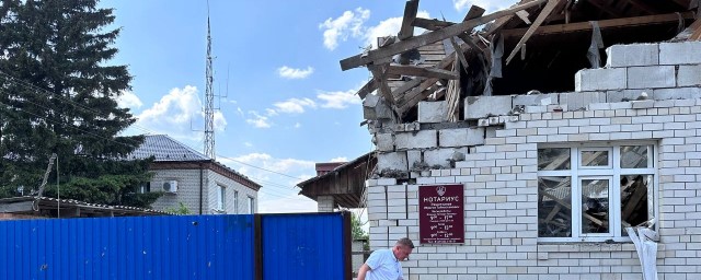 Глава Курской области Старовойт: Беспилотник сбросил взрывное устройство на подстанцию в регионе