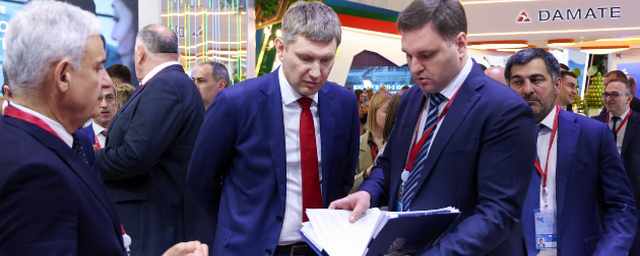 Глава Минэкономразвития РФ Решетников посетил стенд Дагестана на Кавказской инвестиционной выставке