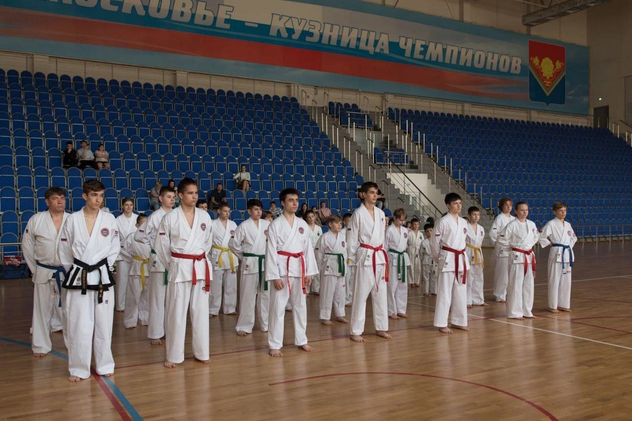 Спортсмены Павловского Посада прошли аттестацию на цветные пояса в секции тхэквондо