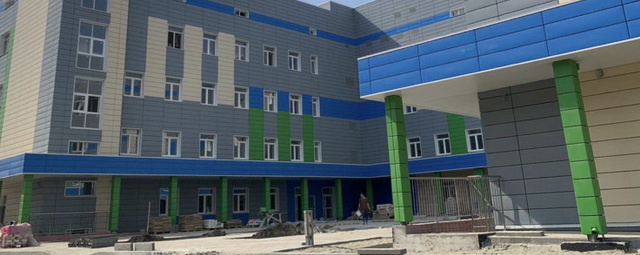 В Краснообске завершается строительство крупнейшей поликлиники в Новосибирской области