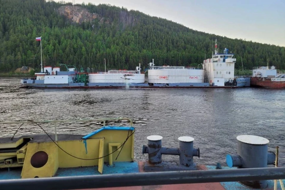 В Иркутской области был задержан подозреваемый по делу о столкновении танкеров на реке Лене