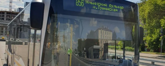 В Красногорске на маршрут №856 вышел новый автобус