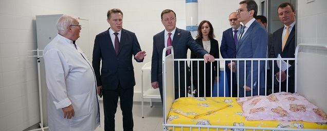В Самаре с опережением открыли новый корпус детской инфекционной больницы