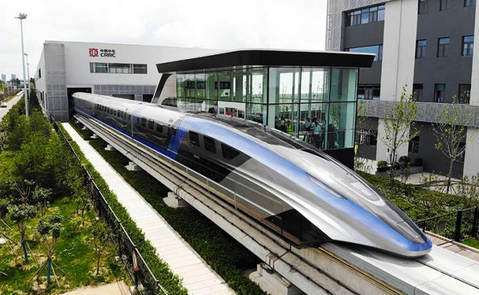 В Китае создают поезд со скоростью быстрее самолета