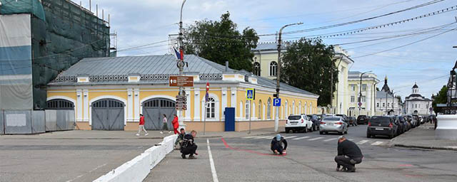 Капитальный ремонт Сусанинской площади в Костроме завершат до конца 2024 года