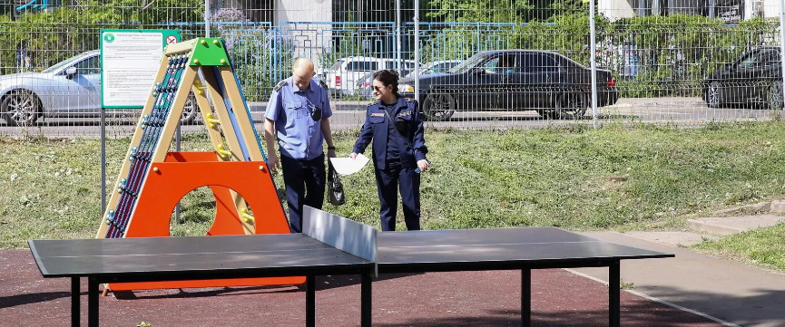 В г.о. Пушкинский за неделю устранили более 30 дефектов в содержании детских площадок
