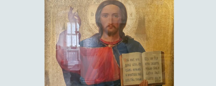 В Иоанно-Богословский храм в Саранске сельчане передали старинную икону