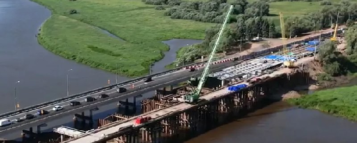 В Новгородской области планируют завершить капитальный ремонт Синего моста в 2024 году