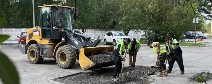 В Красногорске с начала года устранили более 6000 дорожных ям