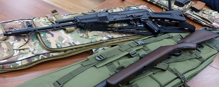 Отряд теробороны в Курской области получил пулеметы и автоматы