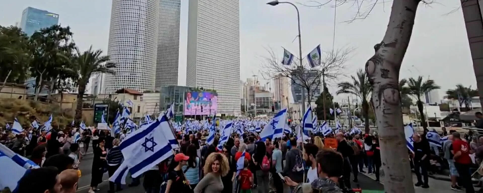 В Тель-Авиве прошел 37-й митинг против судебной реформы