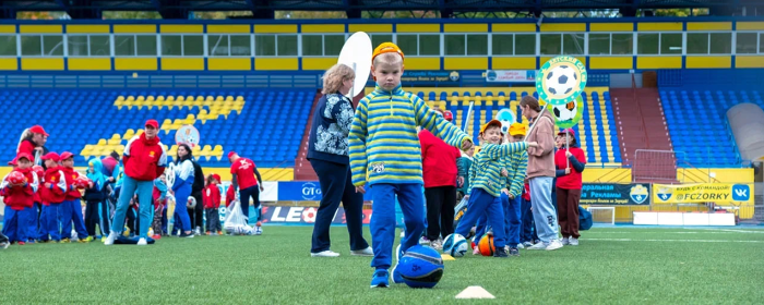 В Красногорске 62 команды детсадов приняли участие в футбольном фестивале