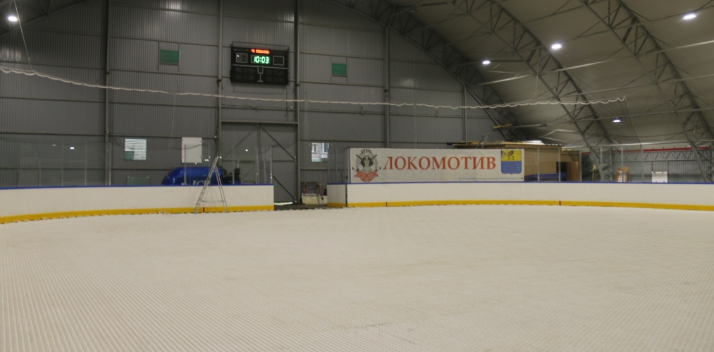 В Карелии проходит модернизация ледовой арены в Кеми