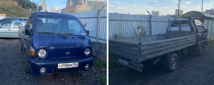 В Красногорске за незаконный сброс мусора еще двух водителей лишили машин