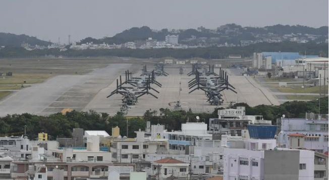 На острове Окинава в Японии возобновляют строительство базы Корпуса морской пехоты США