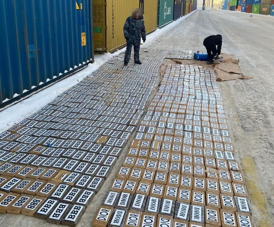 В порту Петербурга изъяли партию кокаина на сумму более 11 миллиардов рублей