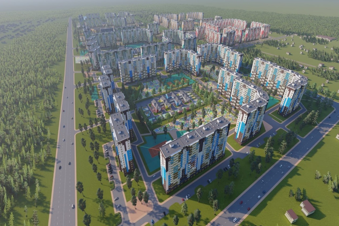 В Бурятии построят микрорайон с 1 млн кв. м жилья