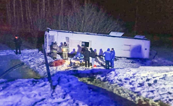 В больницу Нижнего Новгорода доставлено 27 человек, пострадавших в ДТП с автобусом в Чувашии