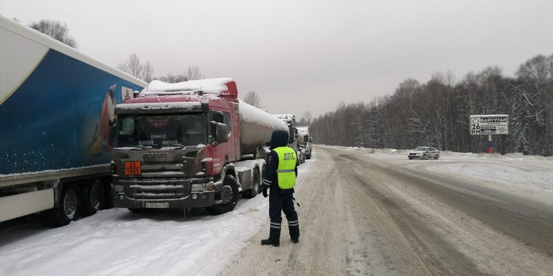 Движение по трассе М5 «Урал» в Ашинском районе Челябинской области перекроют 20 февраля