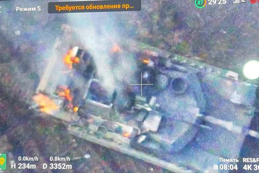 Охлобыстин: Военнослужащие, уничтожившие танк Abrams, получат 10 млн рублей