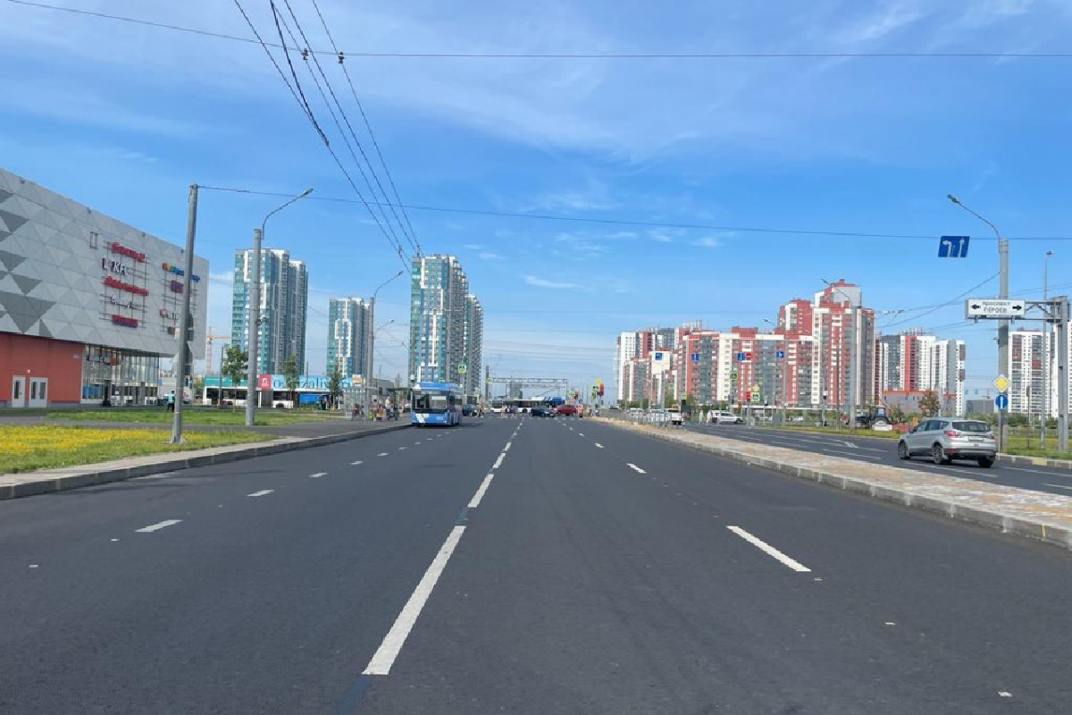 Более 100 км дорог отремонтируют в Петербурге в 2024 году