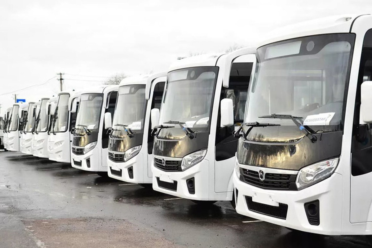 В Запорожскую область прибыли новые автобусы отечественного производства