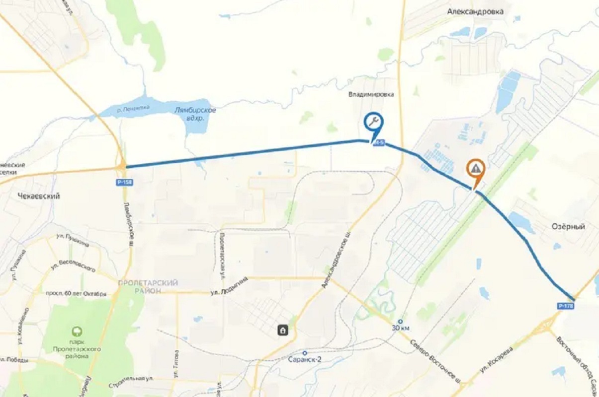 Движение по трассе М5 «Урал» у Саранска будет ограничено до середины ноября