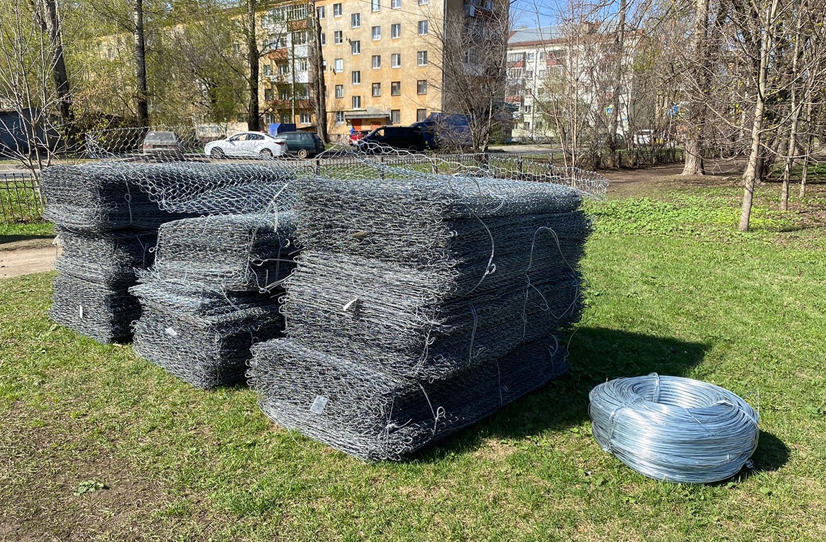 В Вологде продолжается благоустройство парка Ветеранов