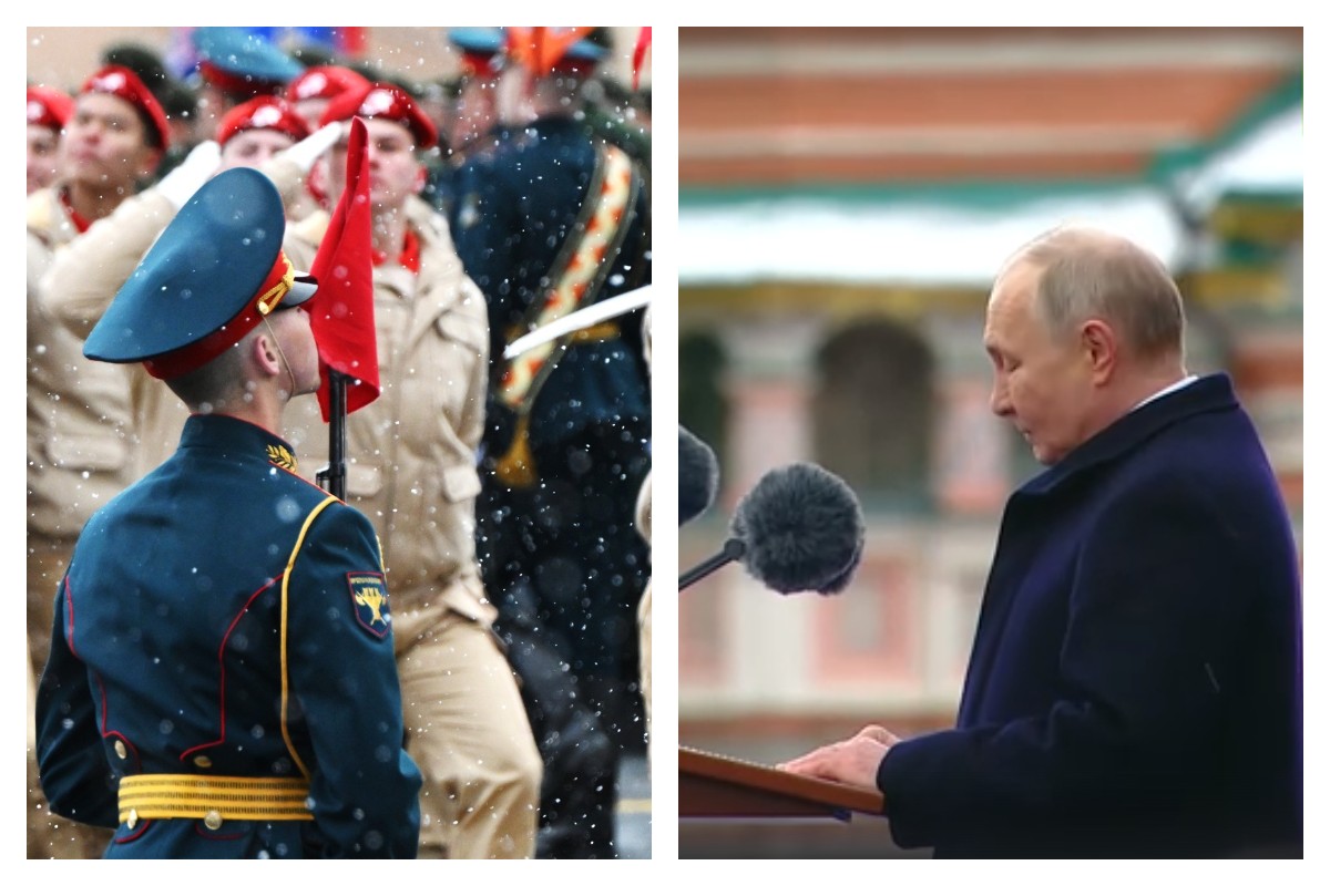 Слезы, снег и шапочки под фуражками военных атташе. О самом главном с  парада Победы 2024-го