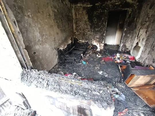 В Ижевске из-за пожара в девятиэтажке эвакуировали 17 человек