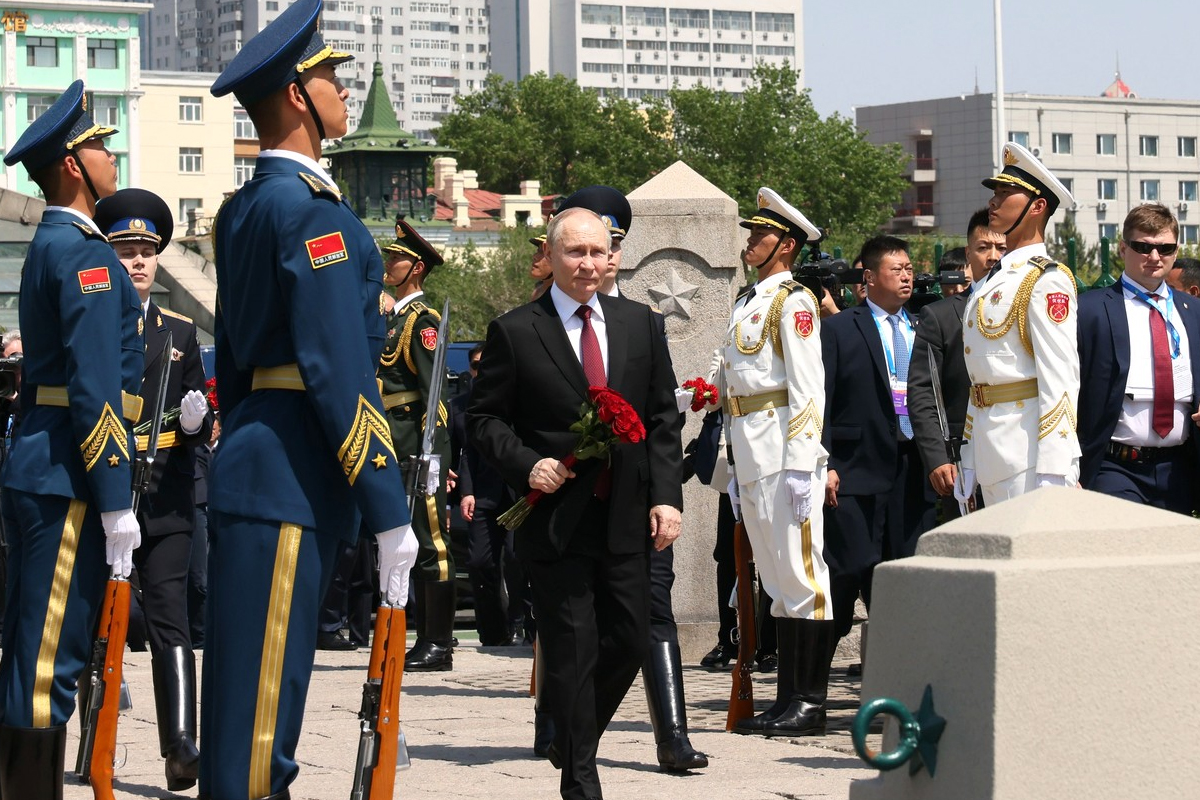 Путин выразил слова благодарности жителям Харбина за бережное отношение к  общей истории