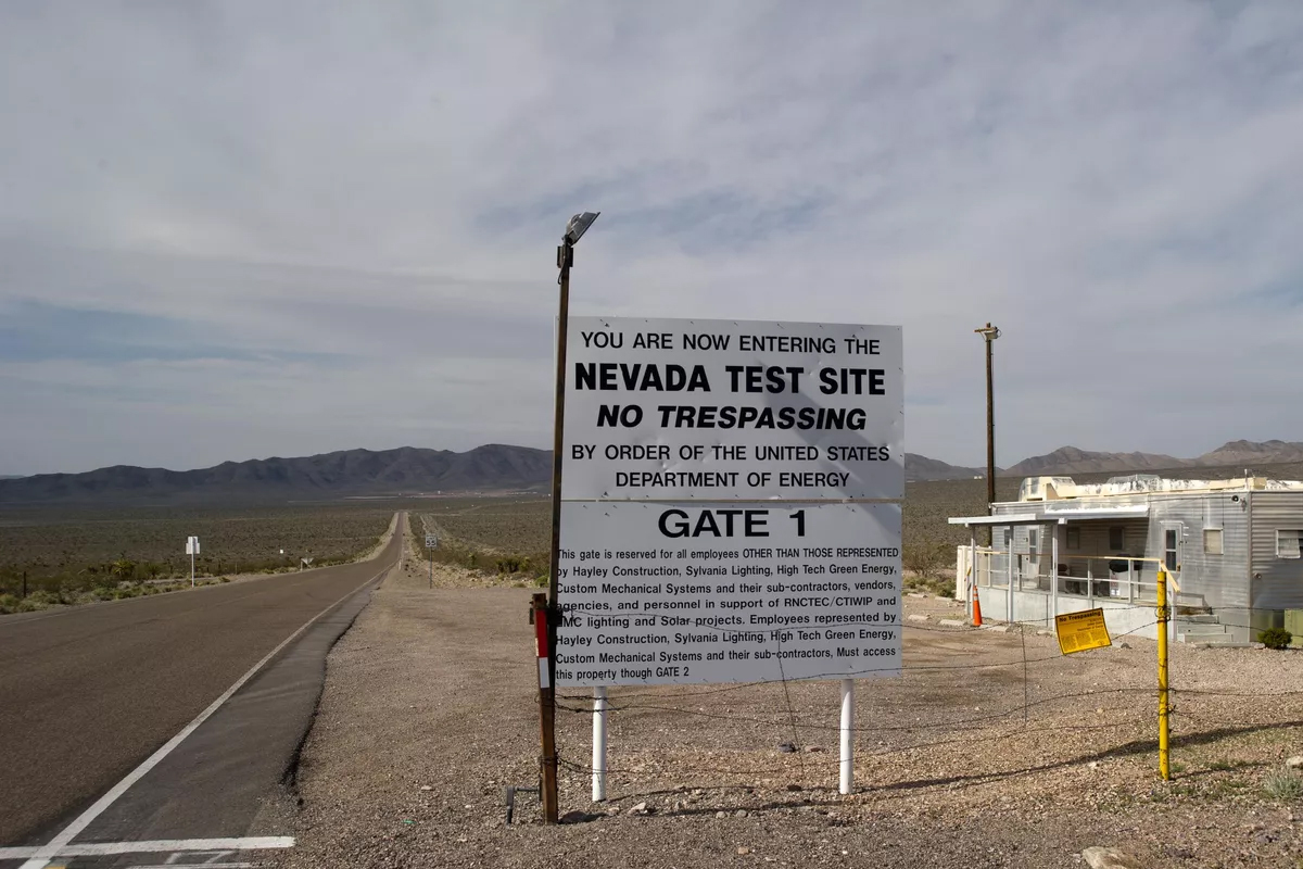 В США провели субкритический эксперимент на ядерном полигоне в Неваде