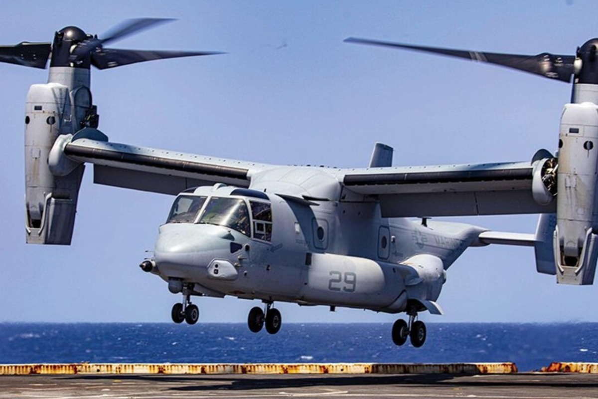 Перспективный американский вертолет Osprey пока не справляется со своими задачами