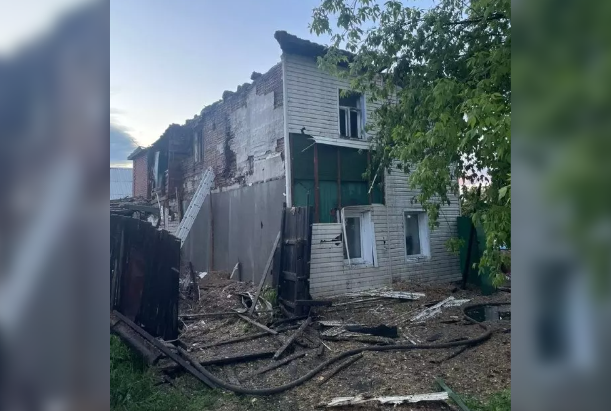 В Омске в страшном пожаре погибли двое детей