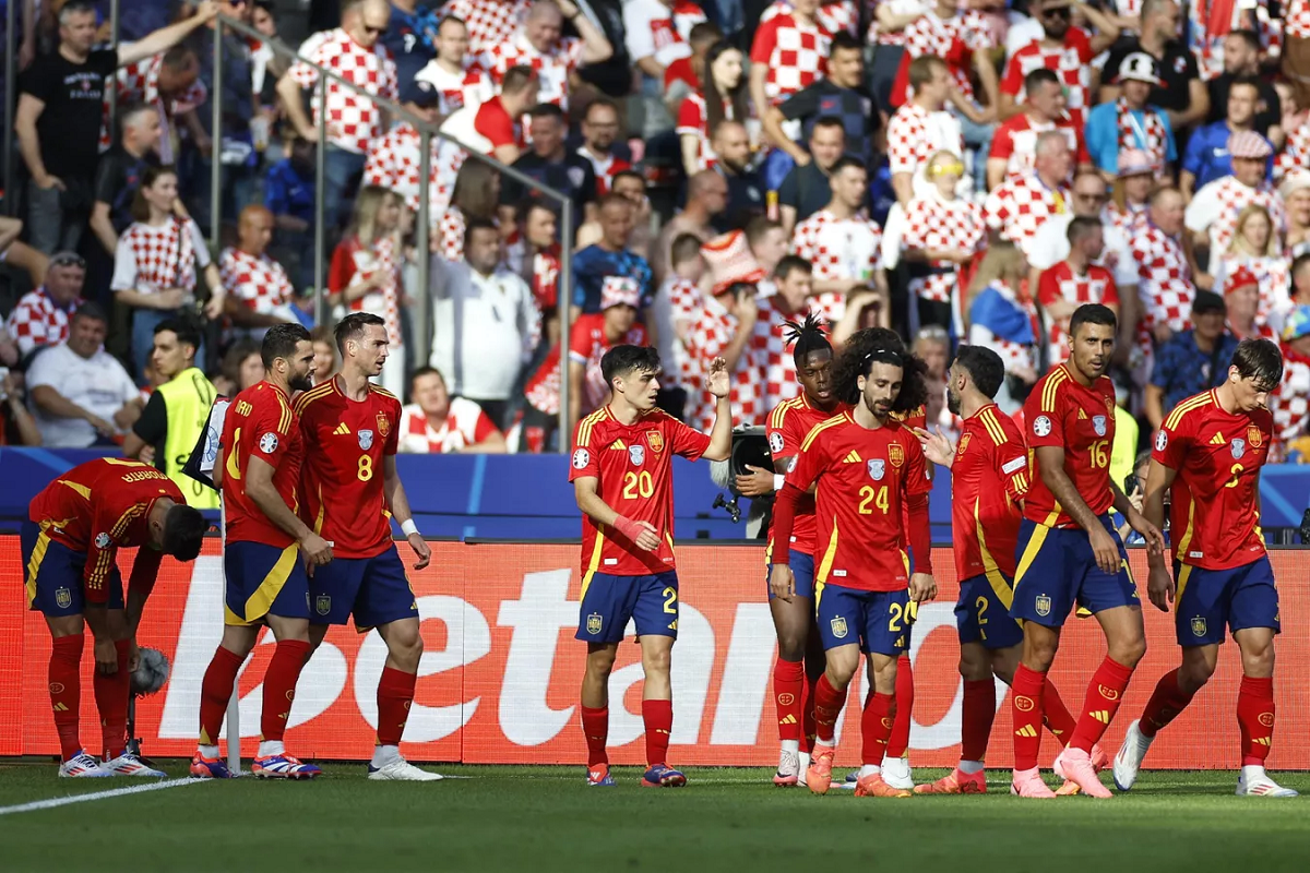 Сборная Испании в сухую обыграла Хорватию в матче Евро-2024