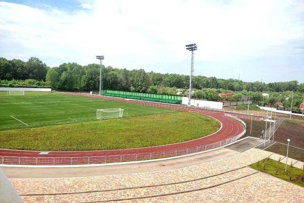 В Чебоксарах капитально отремонтировали стадион «Волга»