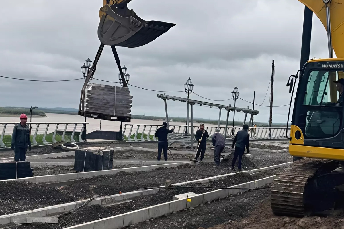 В Комсомольске-на-Амуре увеличат темпы реконструкции набережной