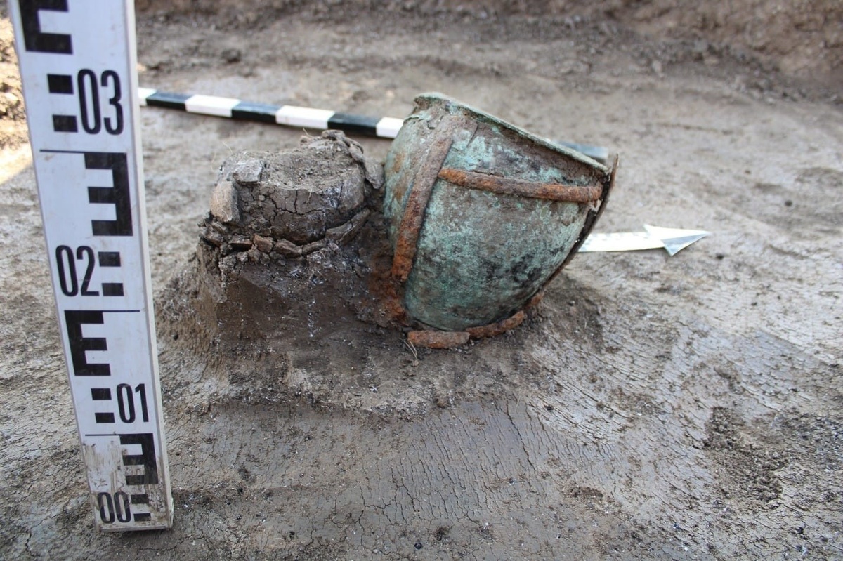 На Кубани археологи нашли захоронения раннего бронзового века
