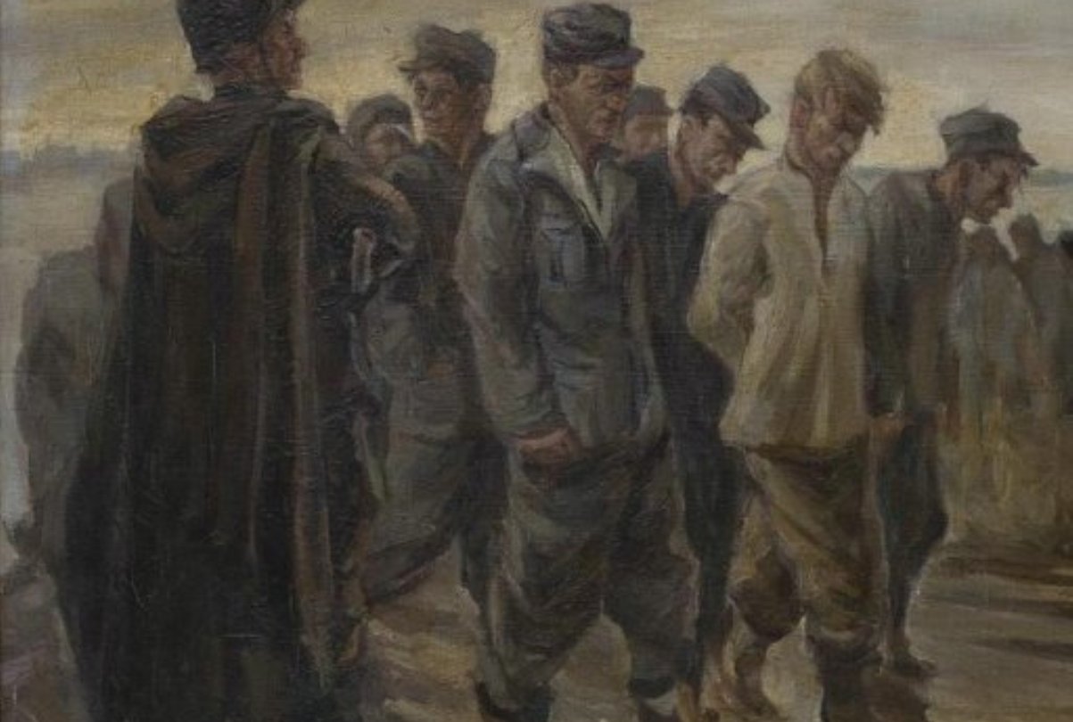 Картина «Военнопленные финны» вернулась в Лодейнопольский историко-краеведческий музей