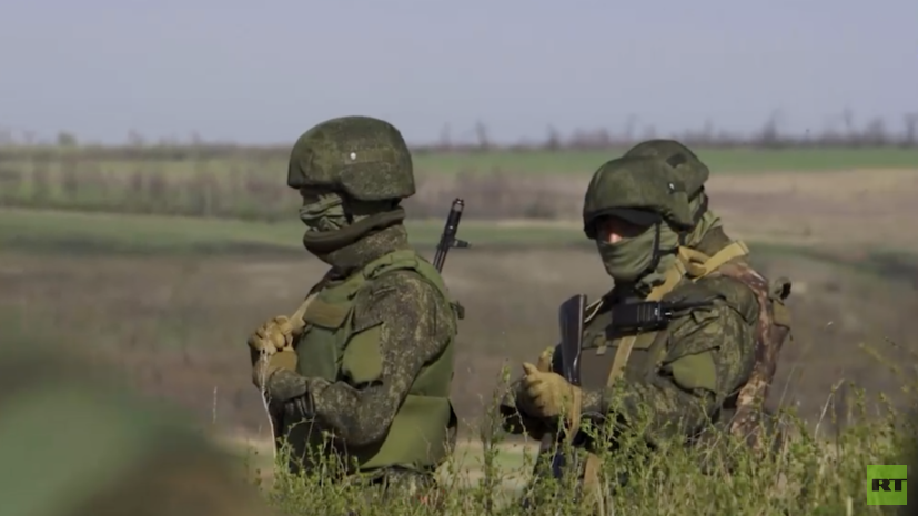 Показаны кадры подготовки бойцов отряда «Шторм» ВС России