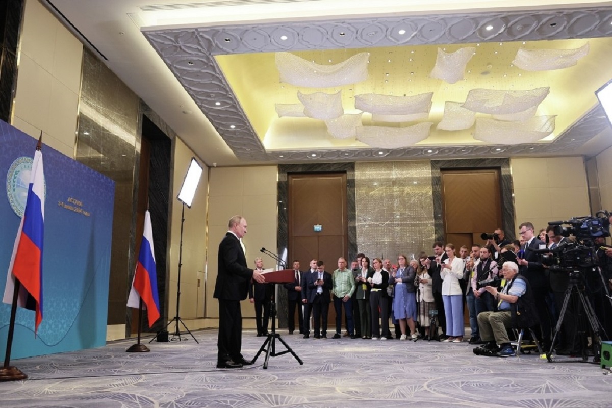 Путин заявил о праве России на разработку и производство РСМД