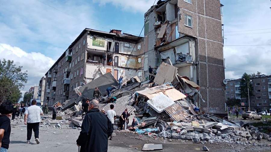 В Нижнем Тагиле взорвался жилой 5-этажный дом