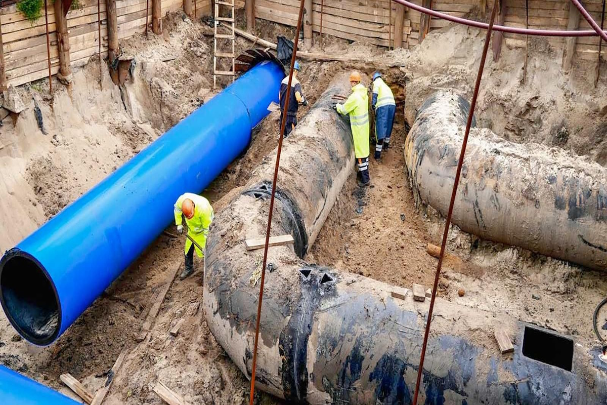 В Москве обновили более 36 км водопроводных и канализационных сетей в первом квартале В Москве обновили более 36 км водопроводных и канализационных сетей в первом квартале