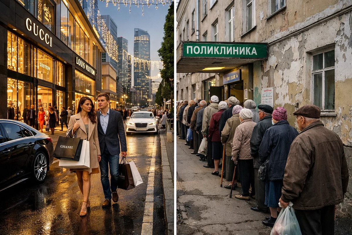 1% россиян владеет 60% богатств. Разрыв между богатыми и бедными бьет рекорды. «Не надо считать народ за дураков» 1% россиян владеет 60% богатств. Разрыв между богатыми и бедными бьет рекорды. «Не надо считать народ за дураков»