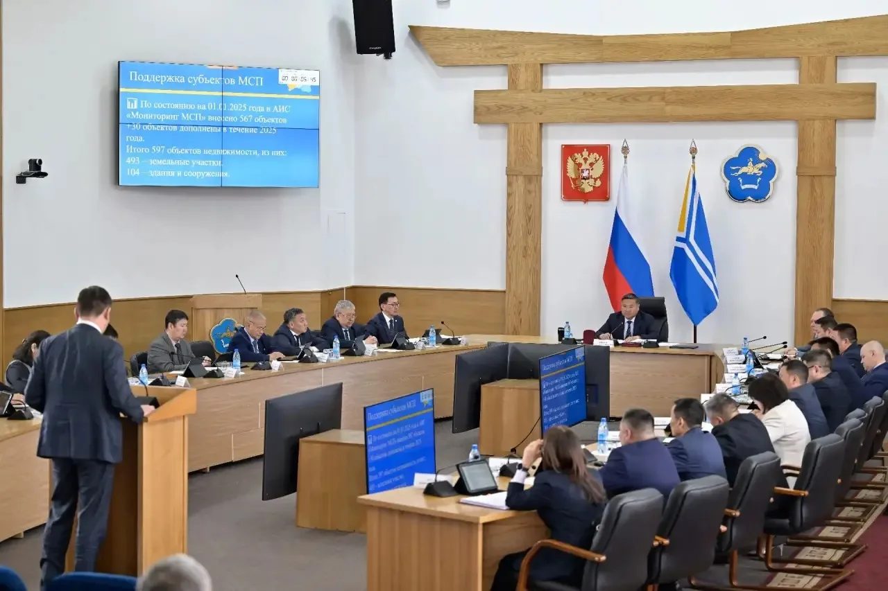 Владислав Ховалыг на заседании правительства Тувы Владислав Ховалыг на заседании правительства Тувы