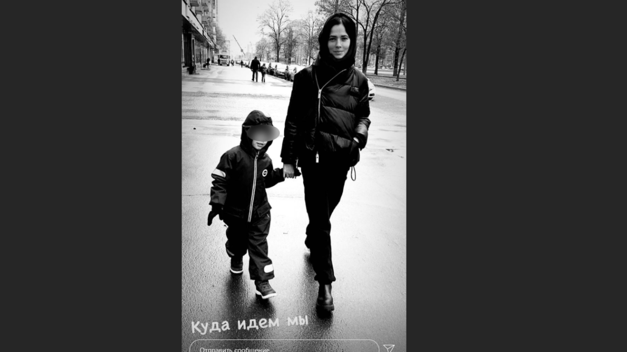 Юлия снигирь с сыном фото