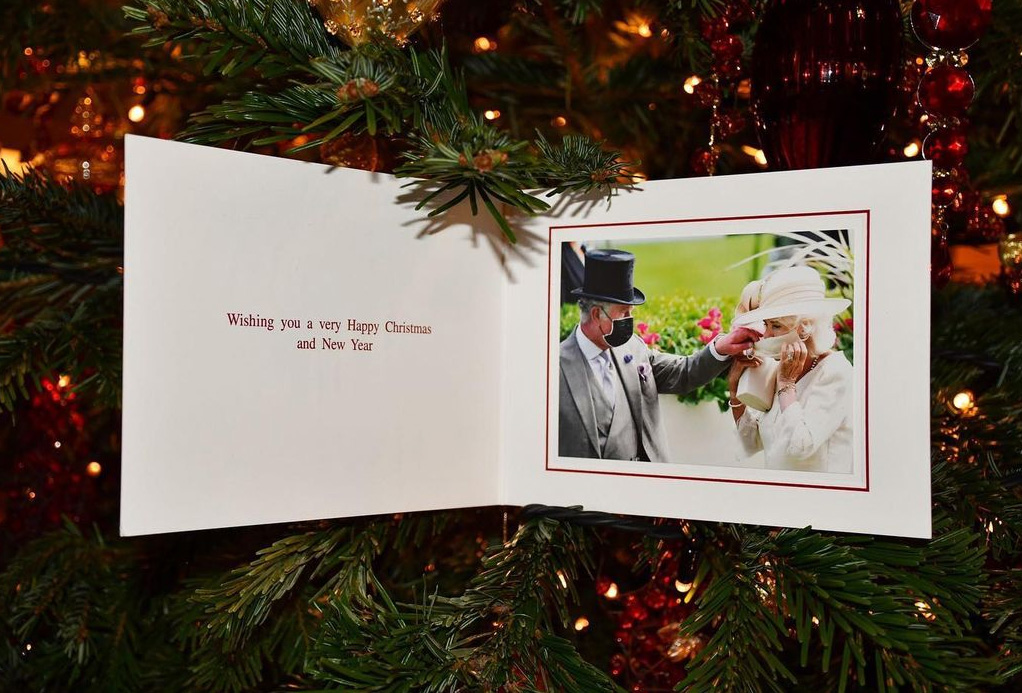 Prince Charles And Camilla Christmas Card