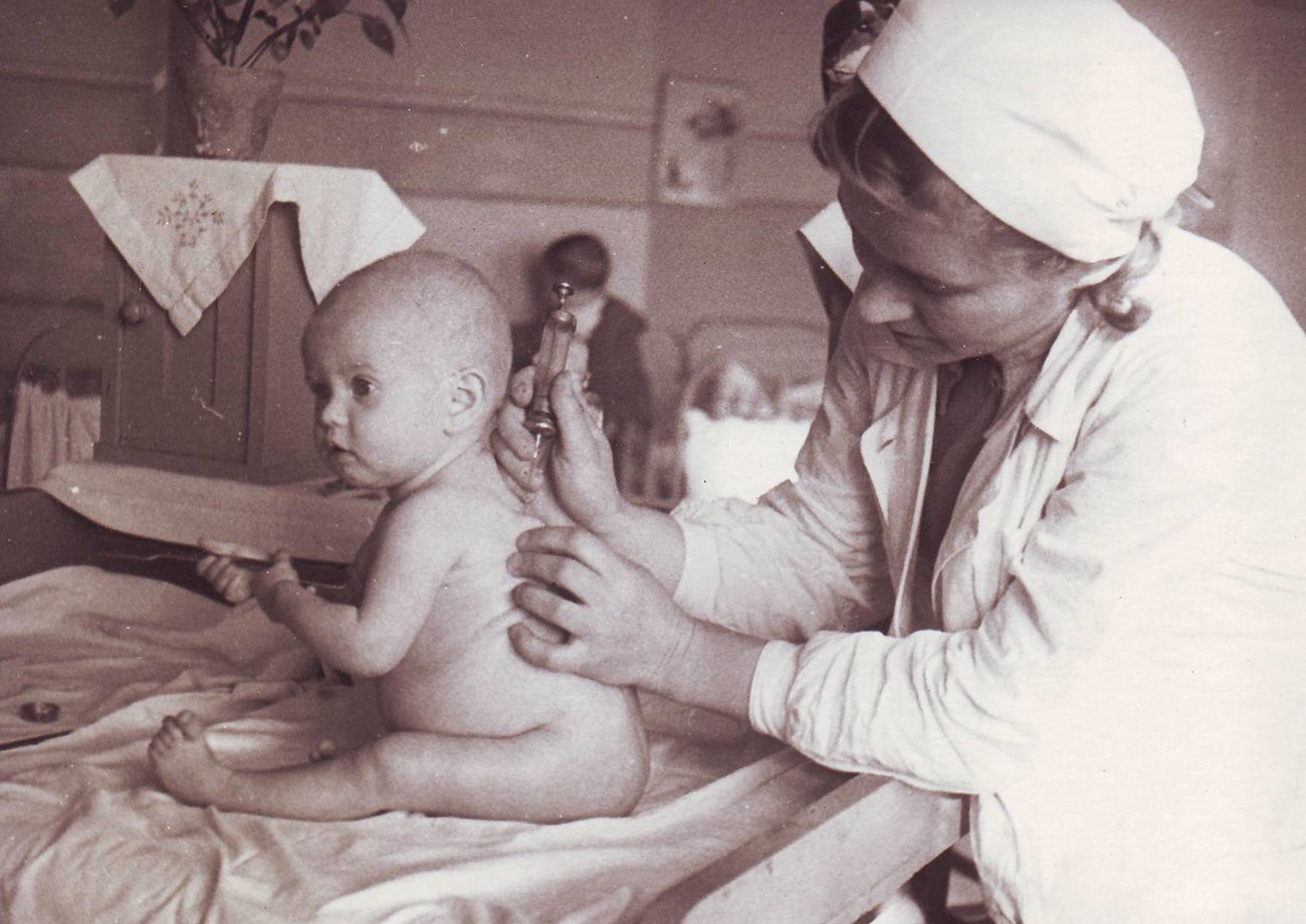 Прививка от оспы в СССР детям