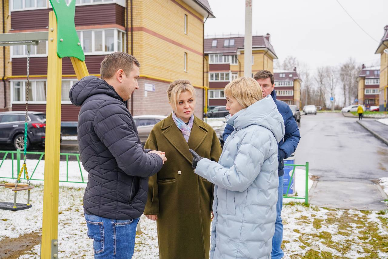 В Клину во дворе дома №16 по улице 60 лет Комсомола завершили комплексное  благоустройство