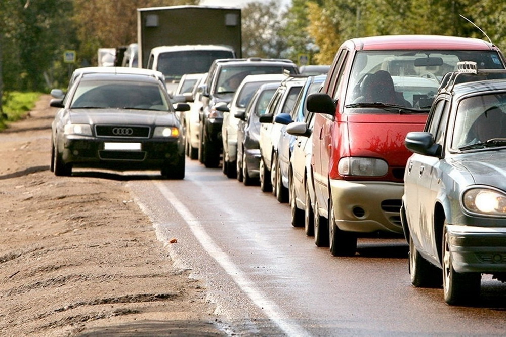 Штраф за обгон в пробке